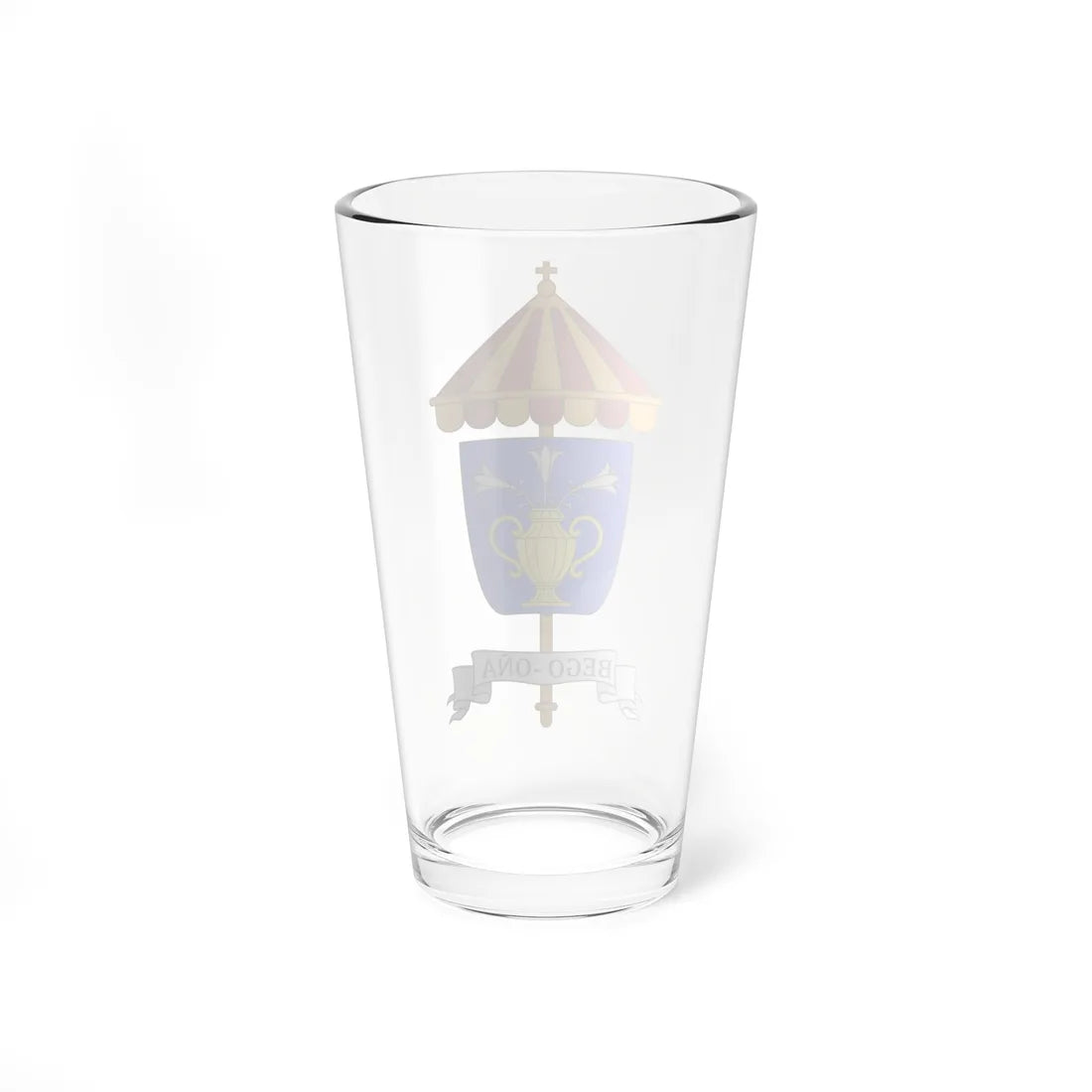 COA Basilica Begoña (Spain) (Coat of Arms) Pint Glass 16oz - Go Mug Yourself
