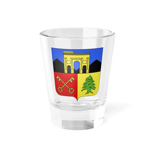 Coa Batna French Algeria (Algeria) (Coat of Arms) Shot Glass 1.5oz 1.5oz - Go Mug Yourself