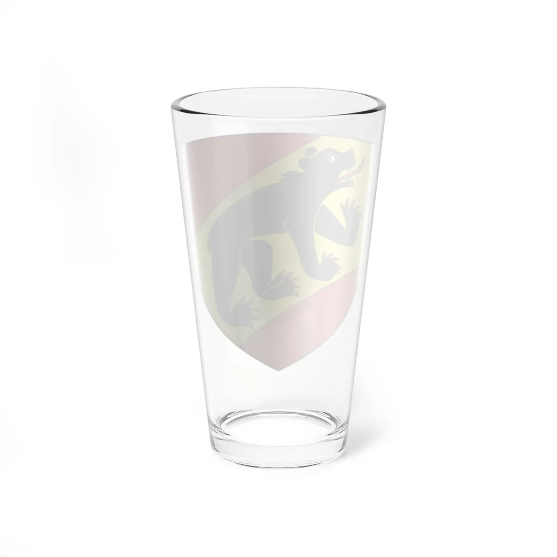 CoA Bern Canton (Switzerland) (Coat of Arms) Pint Glass 16oz - Go Mug Yourself