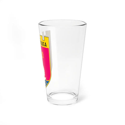 COA Bilohorodka Kyivska Ukraine (Ukraine) (Coat of Arms) Pint Glass 16oz - Go Mug Yourself