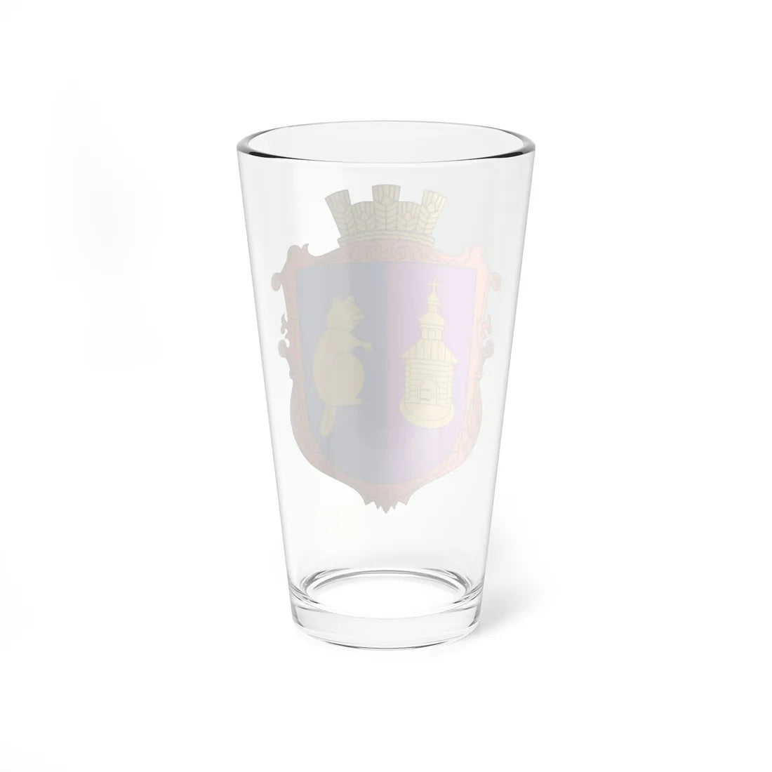 COA Bobryk Kyivska Ukraine UHT (Ukraine) (Coat of Arms) Pint Glass 16oz - Go Mug Yourself