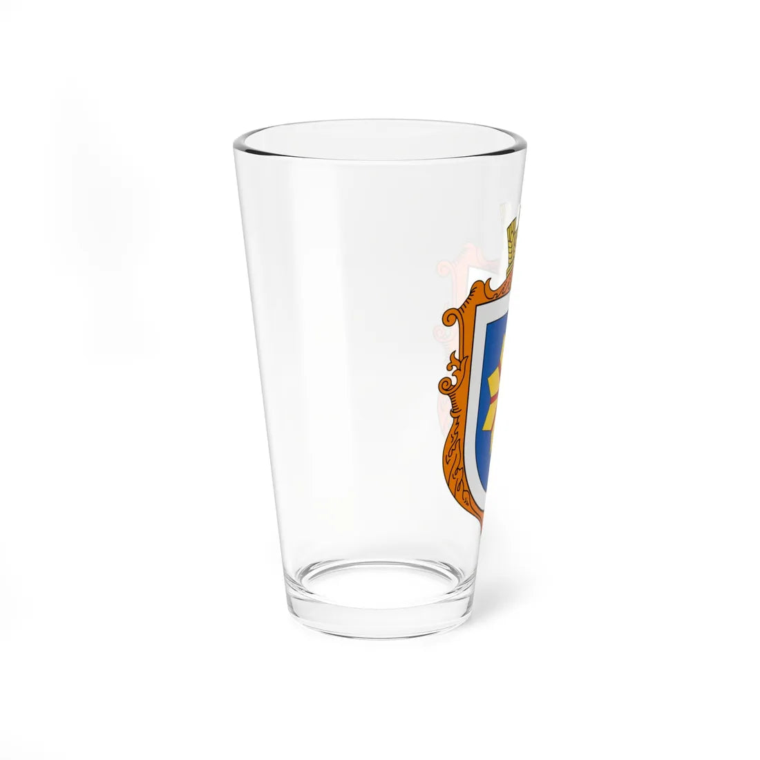 COA Bohdanivka Kyivska Ukraine UHT (Ukraine) (Coat of Arms) Pint Glass 16oz - Go Mug Yourself