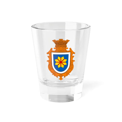 COA Bohdanivka Kyivska Ukraine (Ukraine) (Coat of Arms) Shot Glass 1.5oz 1.5oz - Go Mug Yourself