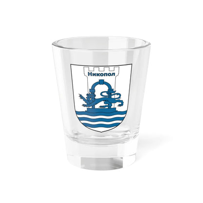 Coa Bulgaria Town Nikopol (Bulgaria) (Coat of Arms) Shot Glass 1.5oz 1.5oz - Go Mug Yourself