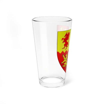 COA Carmarthenshire (United Kingdom) (Coat of Arms) Pint Glass 16oz - Go Mug Yourself