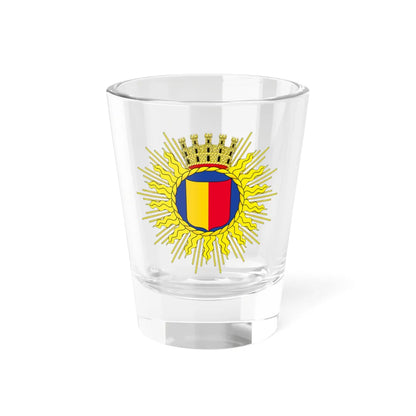 CoA Città di Bergamo (Italy) (Coat of Arms) Shot Glass 1.5oz 1.5oz - Go Mug Yourself