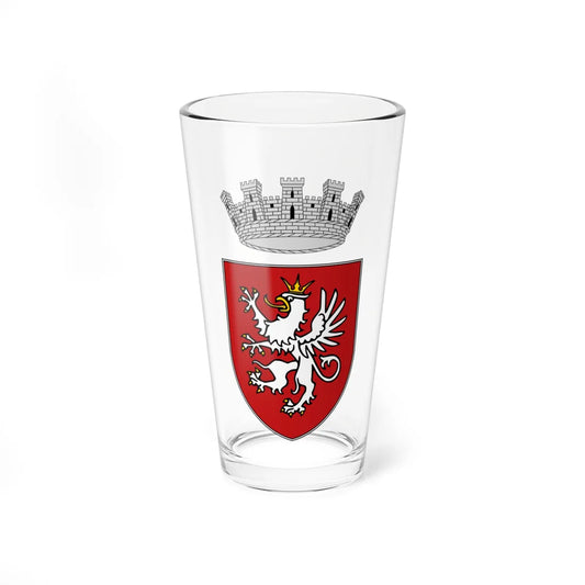CoA Città di Perugia (Italy) (Coat of Arms) Pint Glass 16oz 16oz - Go Mug Yourself