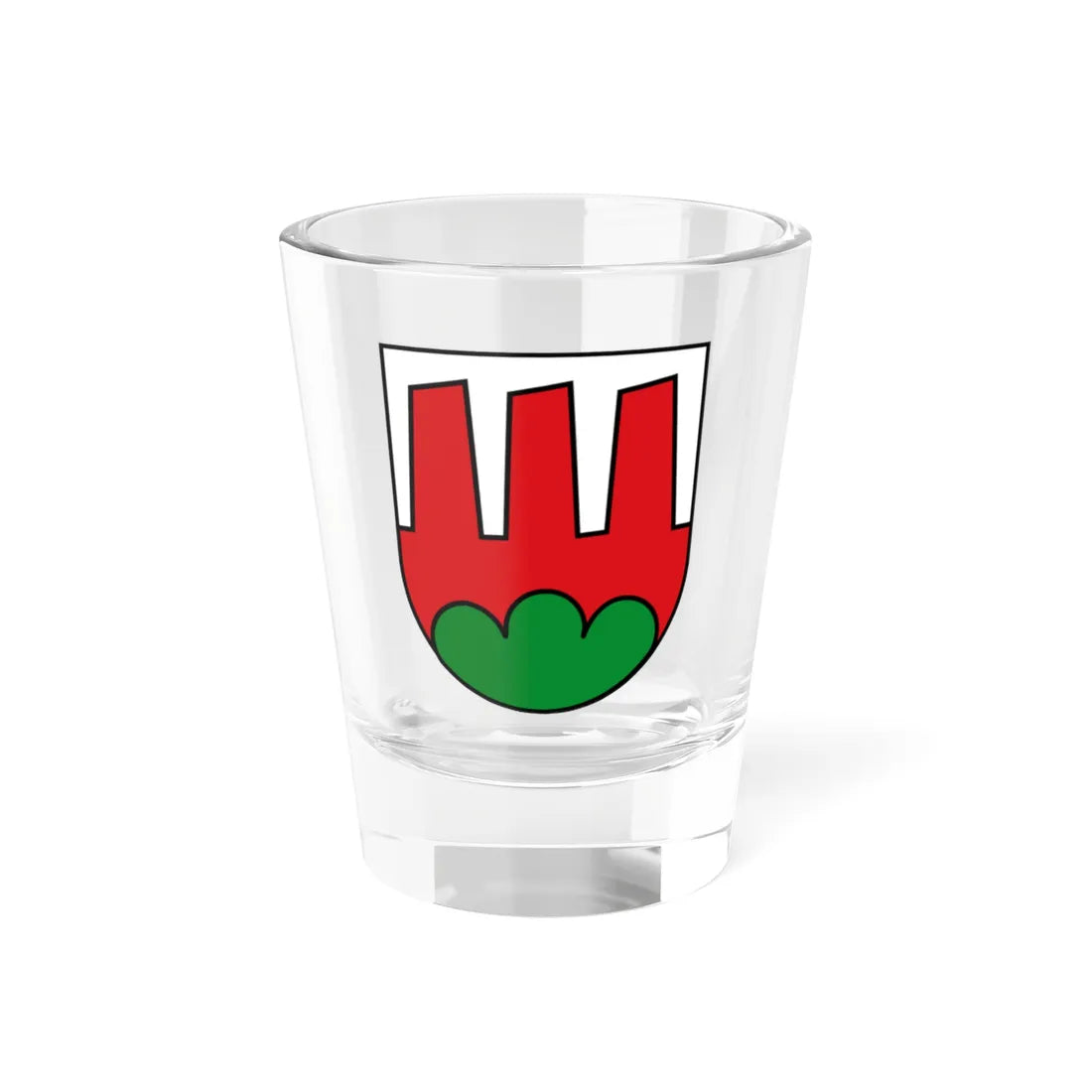 CoA civ ITA Corvara-CorvaraInBadia (Italy) (Coat of Arms) Shot Glass 1.5oz 1.5oz - Go Mug Yourself