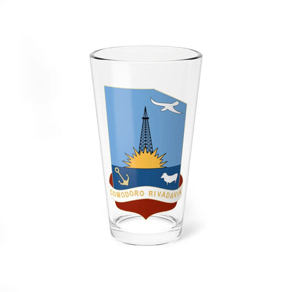 COA-Comodoro Rivadavia (Argentina) (Coat of Arms) Pint Glass 16oz - Go Mug Yourself