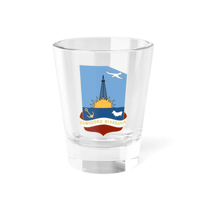 COA-Comodoro Rivadavia (Argentina) (Coat of Arms) Shot Glass 1.5oz 1.5oz - Go Mug Yourself