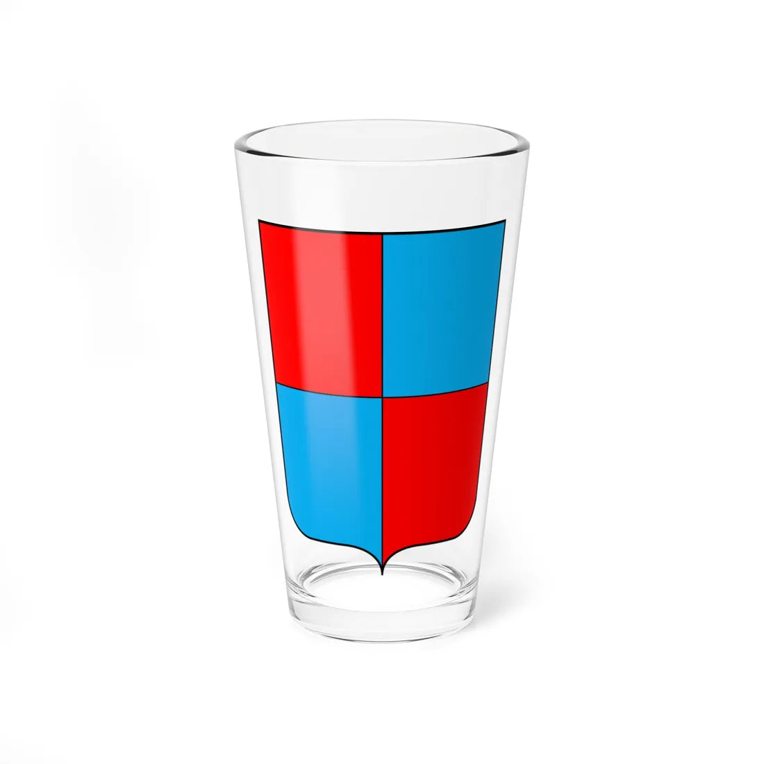 CoA Comune di Borgiallo 2 (Italy) (Coat of Arms) Pint Glass 16oz 16oz - Go Mug Yourself