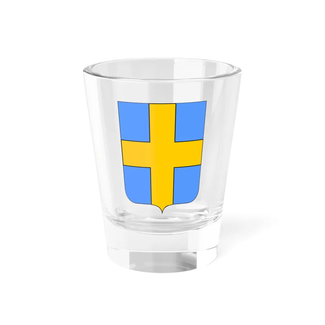 CoA Comune di Conegliano 2 (Italy) (Coat of Arms) Shot Glass 1.5oz 1.5oz - Go Mug Yourself