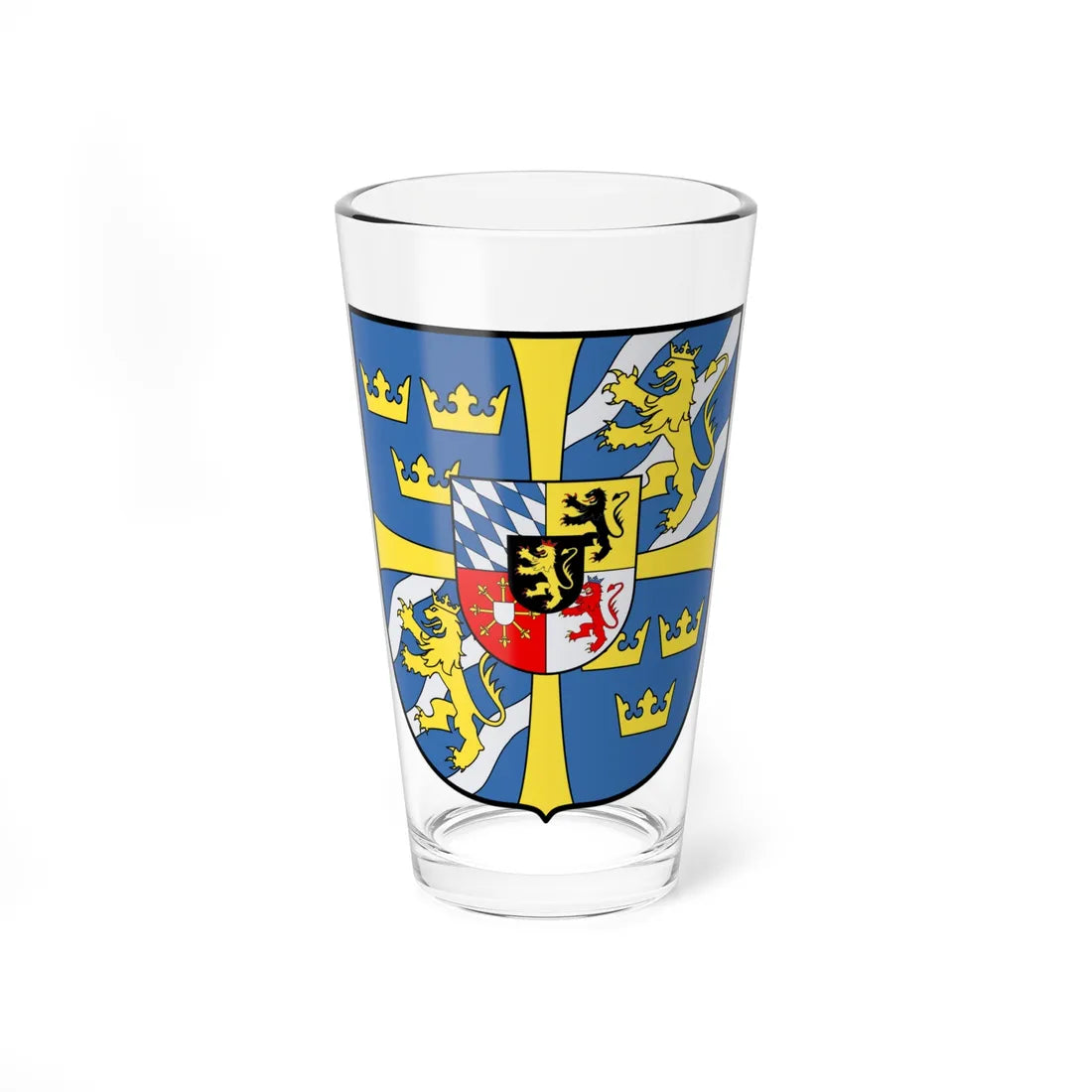 COA country se house of Palatinate (Germany) (Coat of Arms) Pint Glass 16oz - Go Mug Yourself