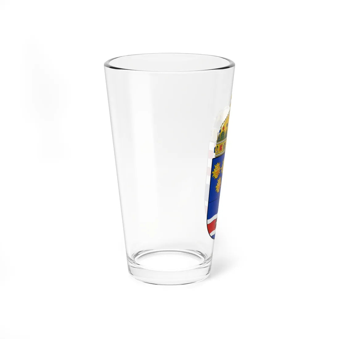 Coa Croatia Country History with crown 1868-1918 (Croatia) (Coat of Arms) Pint Glass 16oz - Go Mug Yourself