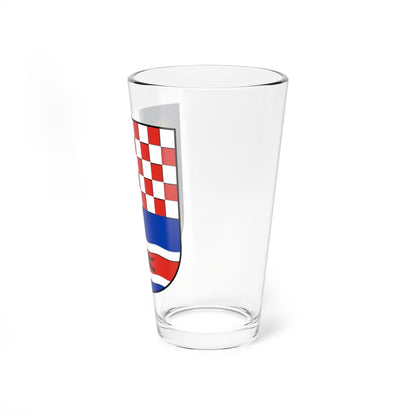 Coa Croatia Country History without crown 1868-1918 (Croatia) (Coat of Arms) Pint Glass 16oz - Go Mug Yourself