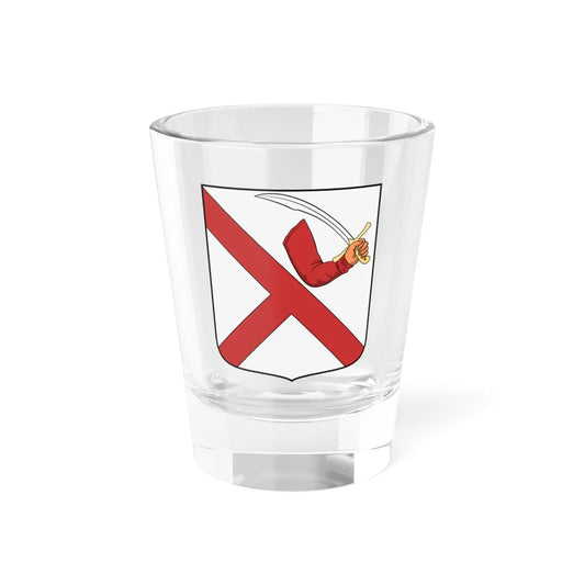 Coa Croatia Family Abram (Croatia) (Coat of Arms) Shot Glass 1.5oz 1.5oz - Go Mug Yourself