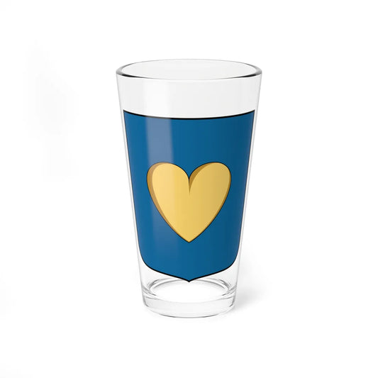 Coa Croatia Family Allegretti v1 (Croatia) (Coat of Arms) Pint Glass 16oz 16oz - Go Mug Yourself