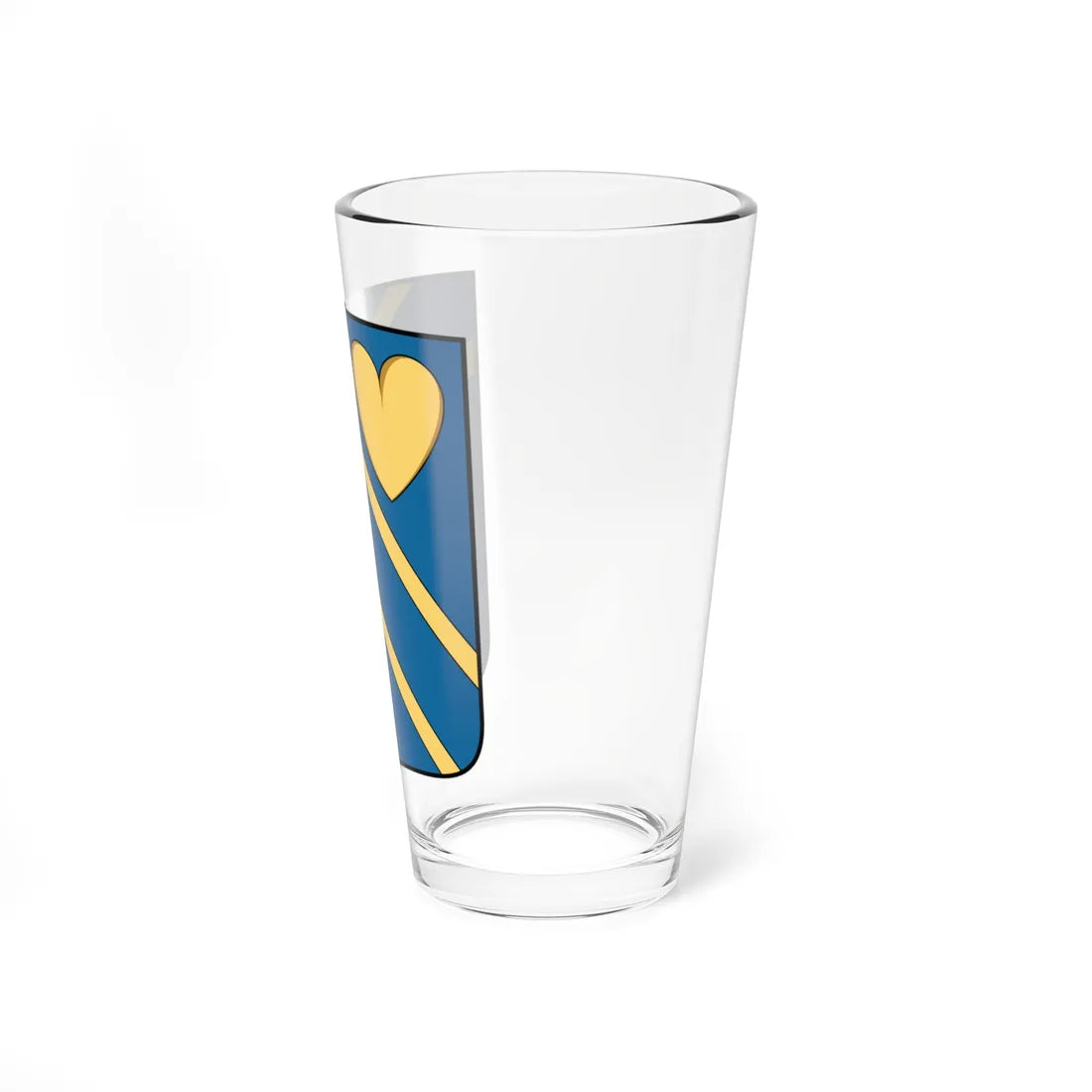 Coa Croatia Family Allegretti v2 (Croatia) (Coat of Arms) Pint Glass 16oz - Go Mug Yourself