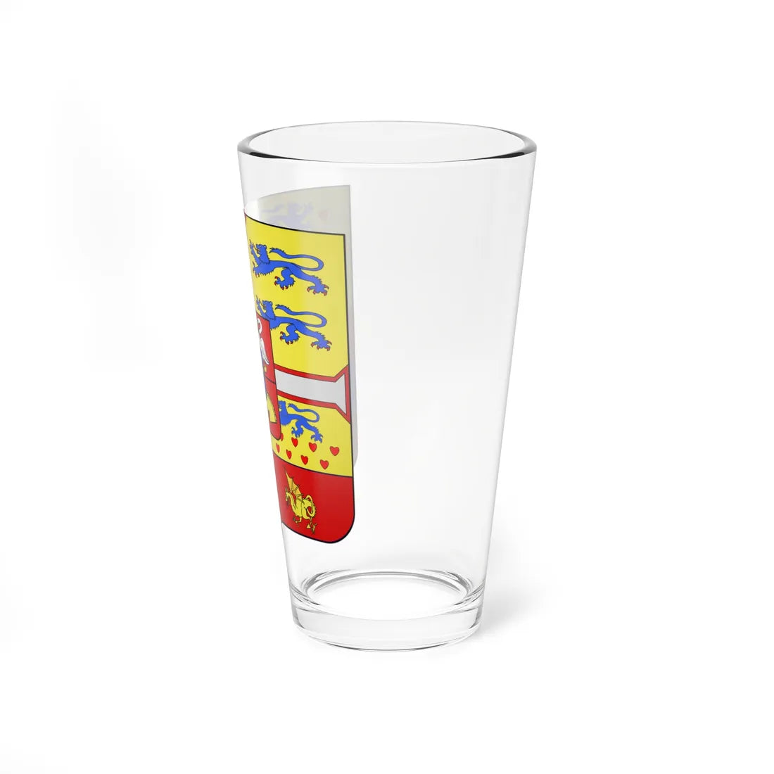 COA dk Kings of Danemark 1819-1903 (Denmark) (Coat of Arms) Pint Glass 16oz - Go Mug Yourself