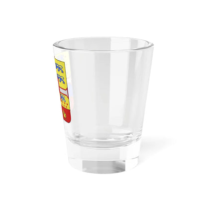 COA dk Kings of Danemark 1819-1903 (Denmark) (Coat of Arms) Shot Glass 1.5oz - Go Mug Yourself