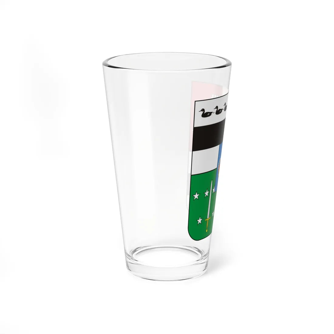 COA Duke of Santa Cruz (Brazil) (Coat of Arms) Pint Glass 16oz - Go Mug Yourself