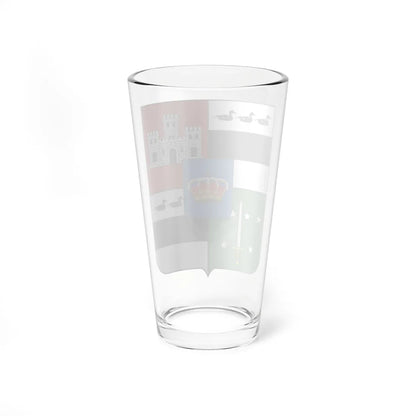 COA Duke of Santa Cruz (Brazil) (Coat of Arms) Pint Glass 16oz - Go Mug Yourself