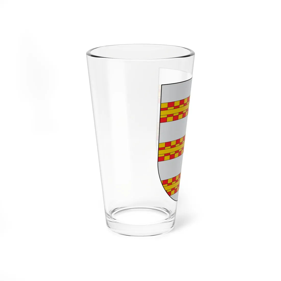 COA Escudo de los Arias de Saavedra - Condes de Castellar (Argentina) (Coat of Arms) Pint Glass 16oz - Go Mug Yourself