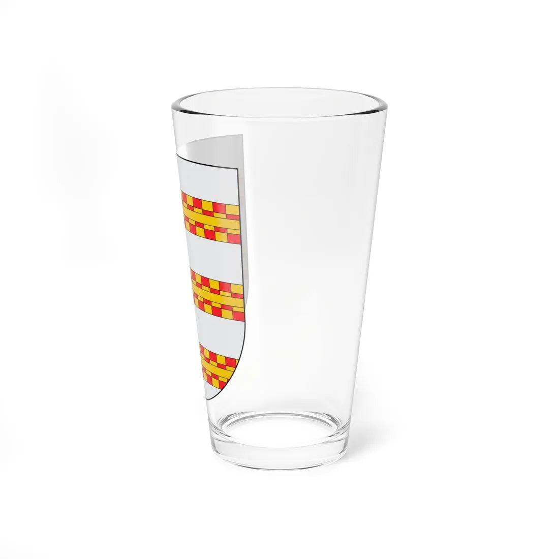 COA Escudo de los Arias de Saavedra - Condes de Castellar (Argentina) (Coat of Arms) Pint Glass 16oz - Go Mug Yourself