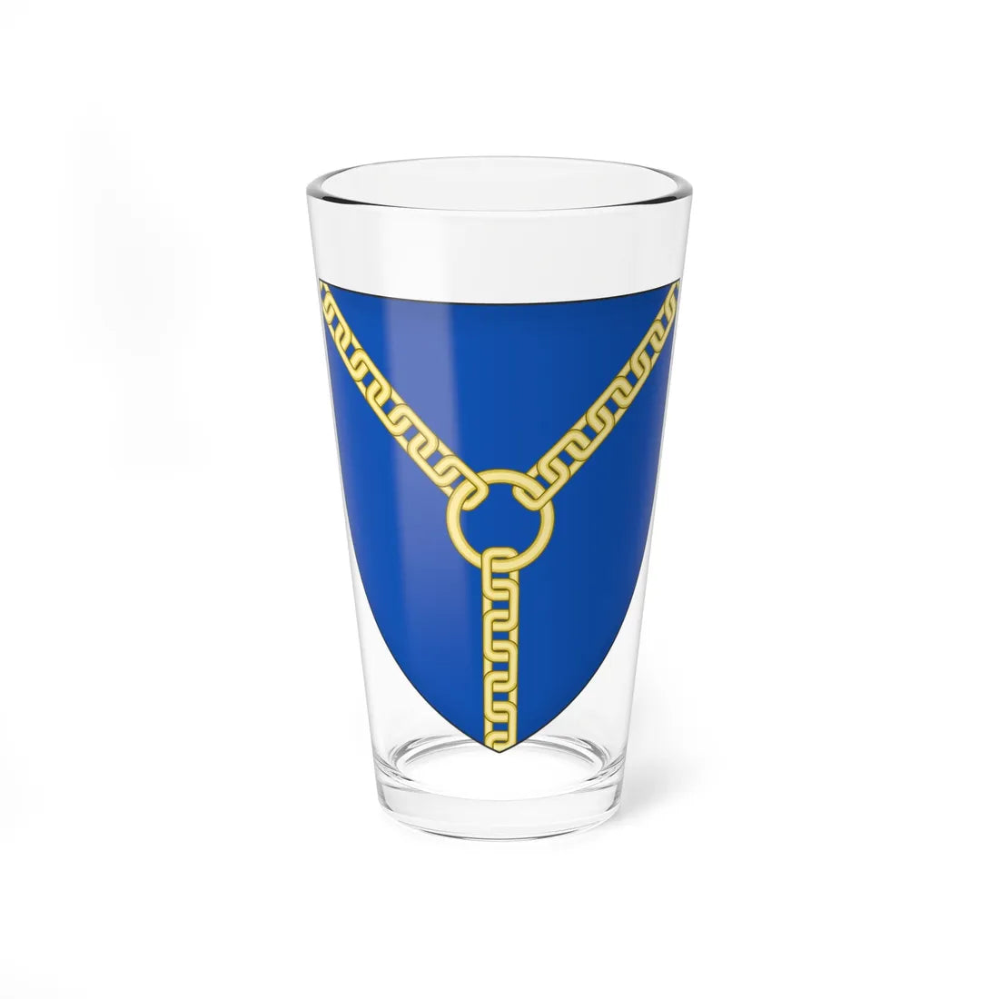 Coa fam ITA Alberighi HrM (Italy) (Coat of Arms) Pint Glass 16oz 16oz - Go Mug Yourself