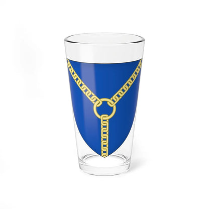 Coa fam ITA Alberighi HrM (Italy) (Coat of Arms) Pint Glass 16oz 16oz - Go Mug Yourself