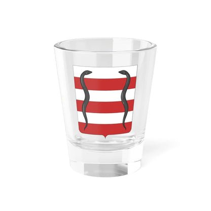 COA fam ITA Bissari (Italy) (Coat of Arms) Shot Glass 1.5oz 1.5oz - Go Mug Yourself
