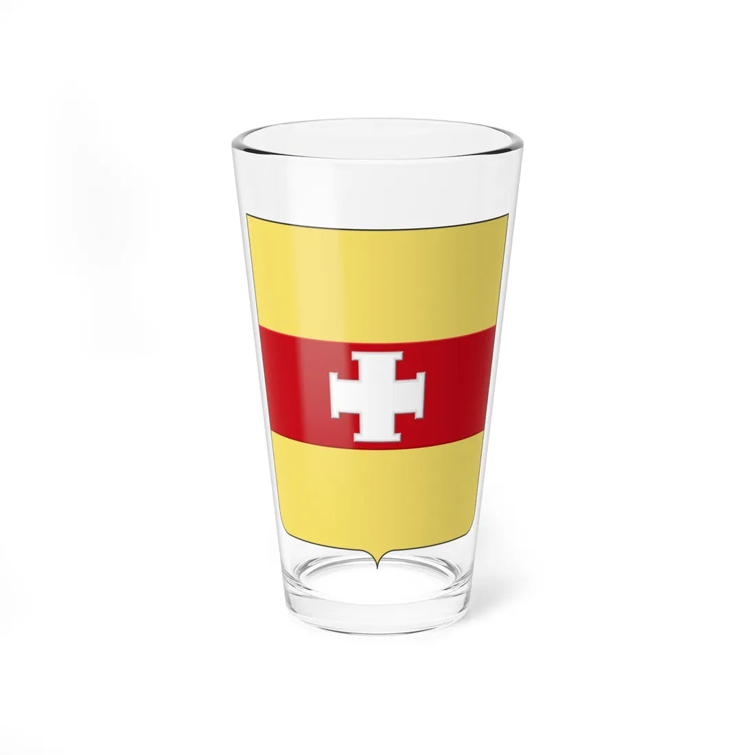 COA fam ITA Bonardi di Padova (Italy) (Coat of Arms) Pint Glass 16oz 16oz - Go Mug Yourself