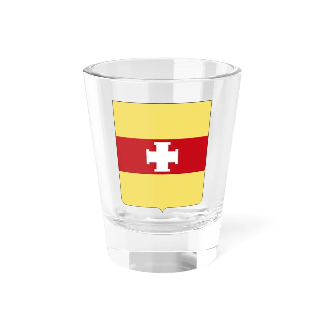 COA fam ITA Bonardi di Padova (Italy) (Coat of Arms) Shot Glass 1.5oz 1.5oz - Go Mug Yourself