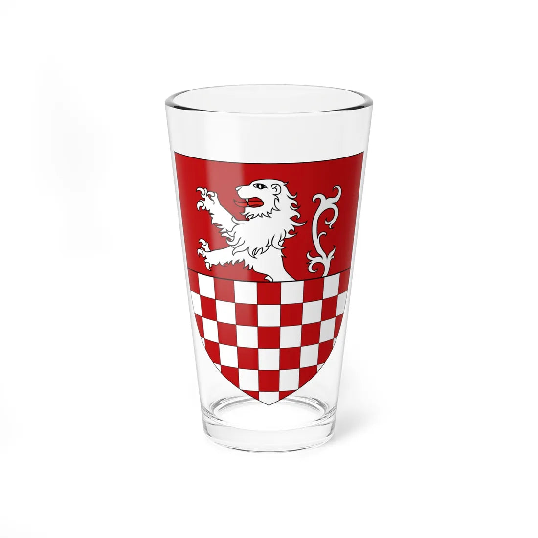 Coa fam ITA Casalodi (Italy) (Coat of Arms) Pint Glass 16oz 16oz - Go Mug Yourself