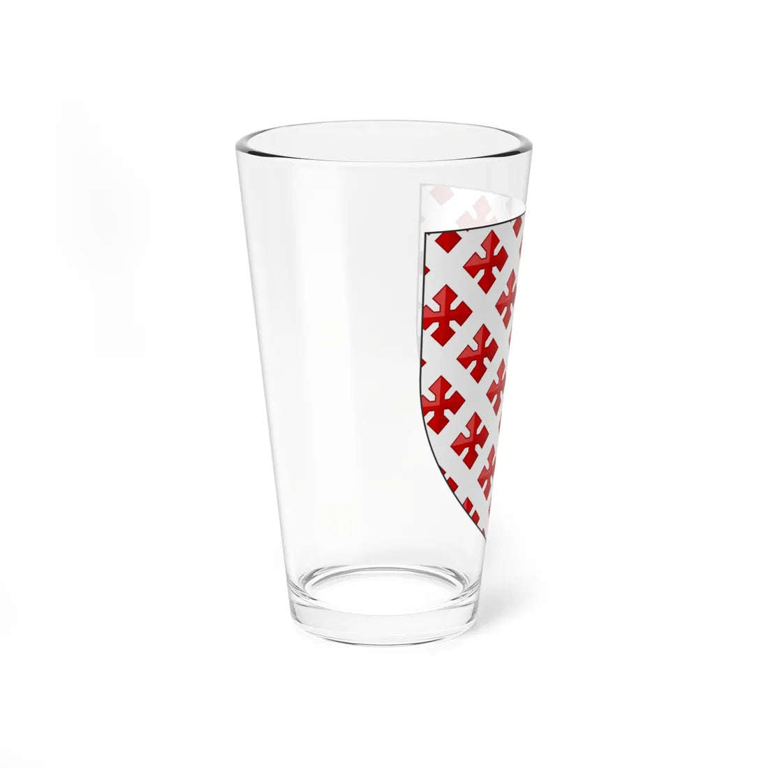Coa fam ITA Cavalcanti 2 HrM (Italy) (Coat of Arms) Pint Glass 16oz - Go Mug Yourself