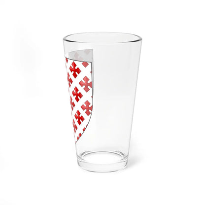 Coa fam ITA Cavalcanti 2 HrM (Italy) (Coat of Arms) Pint Glass 16oz - Go Mug Yourself