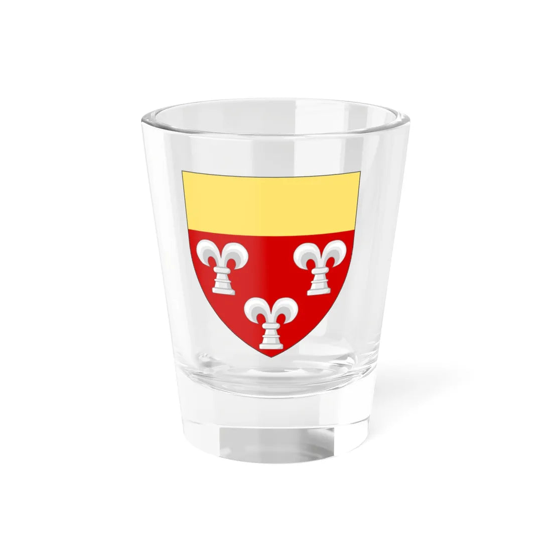 Coa fam ITA Frescobaldi HrM (Italy) (Coat of Arms) Shot Glass 1.5oz 1.5oz - Go Mug Yourself