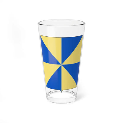 COA fam ITA Furegoni (Italy) (Coat of Arms) Pint Glass 16oz - Go Mug Yourself