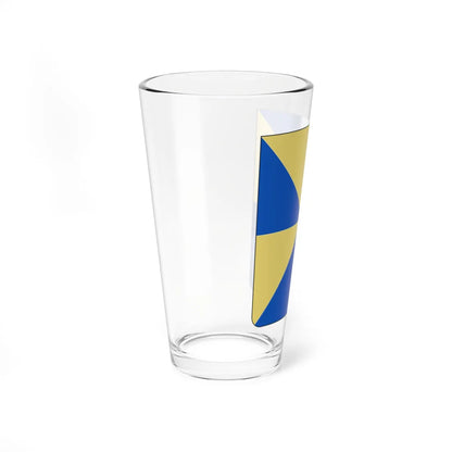 COA fam ITA Furegoni (Italy) (Coat of Arms) Pint Glass 16oz - Go Mug Yourself