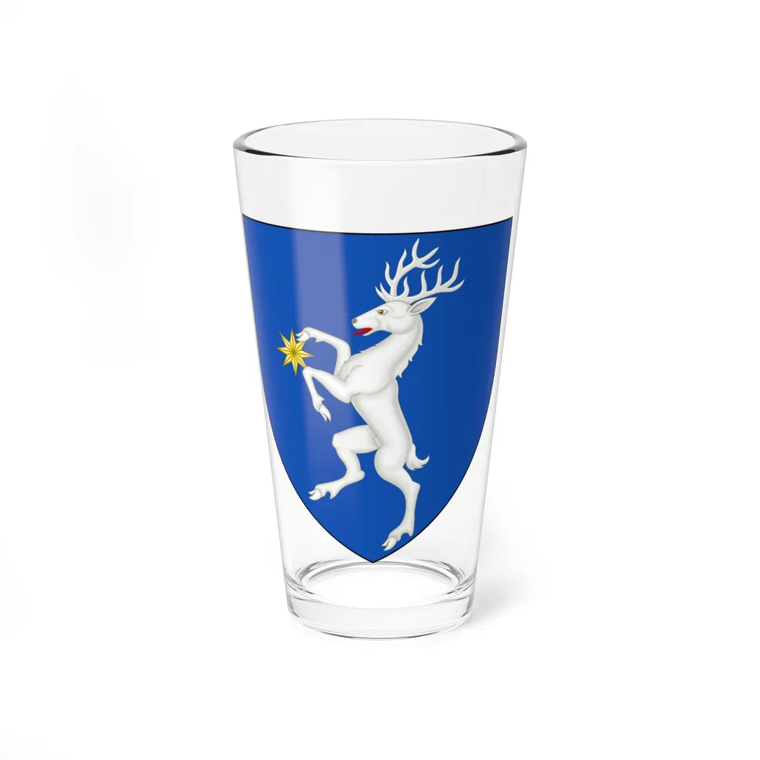 Coa fam ITA Pasquali HrM (Italy) (Coat of Arms) Pint Glass 16oz 16oz - Go Mug Yourself