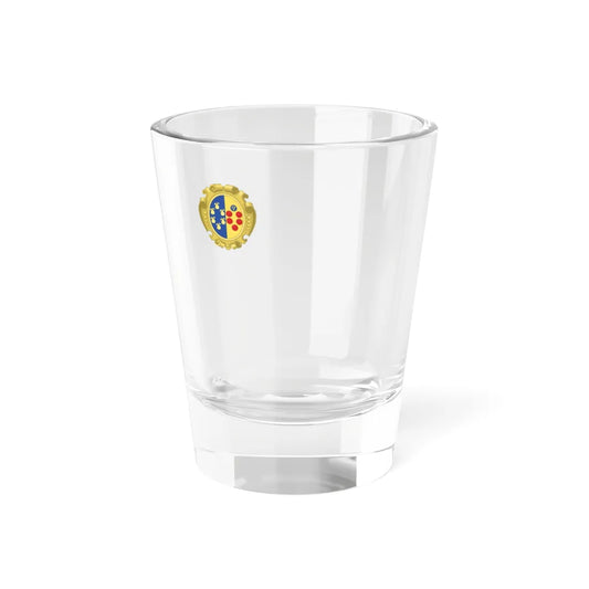 Coa fam ITA Peruzzi De Medici HrM (Italy) (Coat of Arms) Shot Glass 1.5oz 1.5oz - Go Mug Yourself