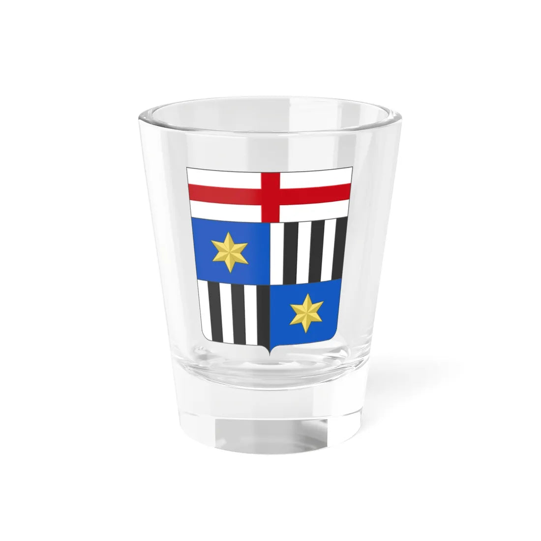 COA fam ITA Sambonifacio (Italy) (Coat of Arms) Shot Glass 1.5oz 1.5oz - Go Mug Yourself