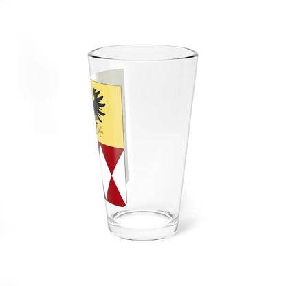 COA fam ITA Tecini (Italy) (Coat of Arms) Pint Glass 16oz - Go Mug Yourself
