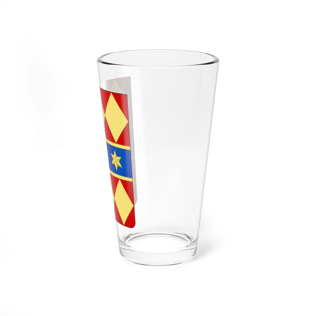 COA fam ITA Tibertelli (Italy) (Coat of Arms) Pint Glass 16oz - Go Mug Yourself