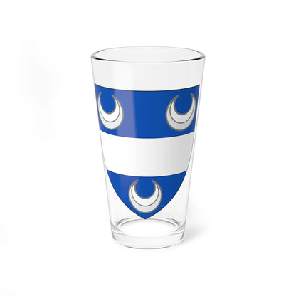 Coa fam ITA Tolomei HrM (Italy) (Coat of Arms) Pint Glass 16oz 16oz - Go Mug Yourself