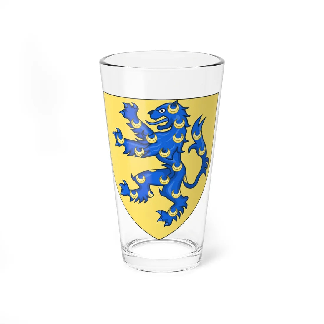 Coa fam ITA Tosinghi B HrM (Italy) (Coat of Arms) Pint Glass 16oz 16oz - Go Mug Yourself