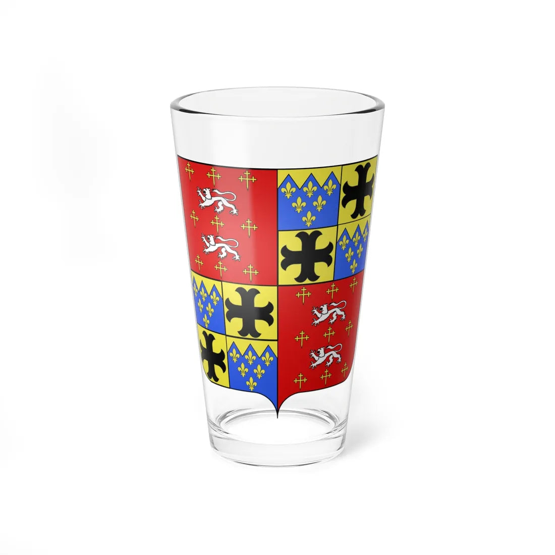 COA fam uk Acton-Dalberg (United Kingdom) (Coat of Arms) Pint Glass 16oz 16oz - Go Mug Yourself