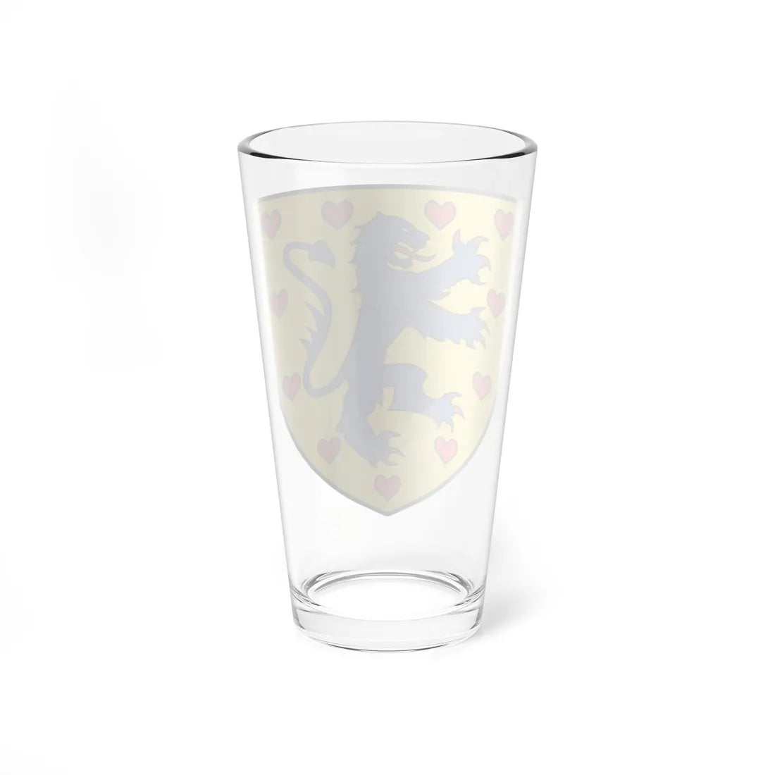 COA family de Fürsten von Lüneburg (Denmark) (Coat of Arms) Pint Glass 16oz - Go Mug Yourself