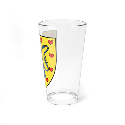COA family de Fürsten von Lüneburg (Denmark) (Coat of Arms) Pint Glass 16oz - Go Mug Yourself