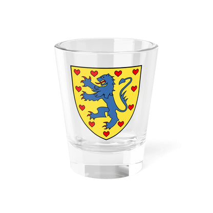 COA family de Fürsten von Lüneburg (Denmark) (Coat of Arms) Shot Glass 1.5oz 1.5oz - Go Mug Yourself